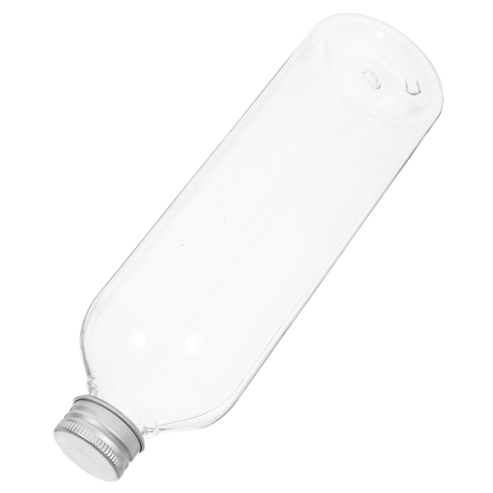 Reusable Bottle - 500ml飲料ボトル、プラスチック製容器、アルミキャップ、ジュース、お茶、酵素、漏れ防止、再利用可能、旅行用シャンプーボトル、PET