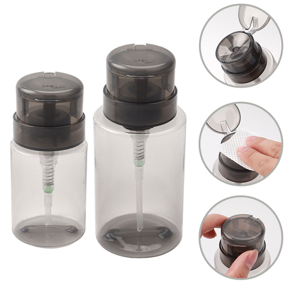 Reusable Bottle - 2026 1 個詰め替えボトルプッシュ式ボトル詰め空ポンプディスペンサーボトルマニキュアやメイク落としボトル包装用