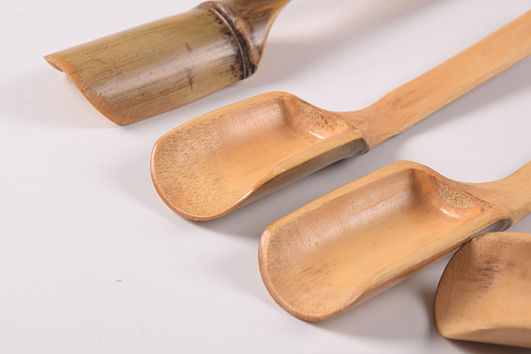 竹製のお茶の道具,コーヒーとマカの道具,台所用品のセット - Bamboo Cutlery のレビューと価格