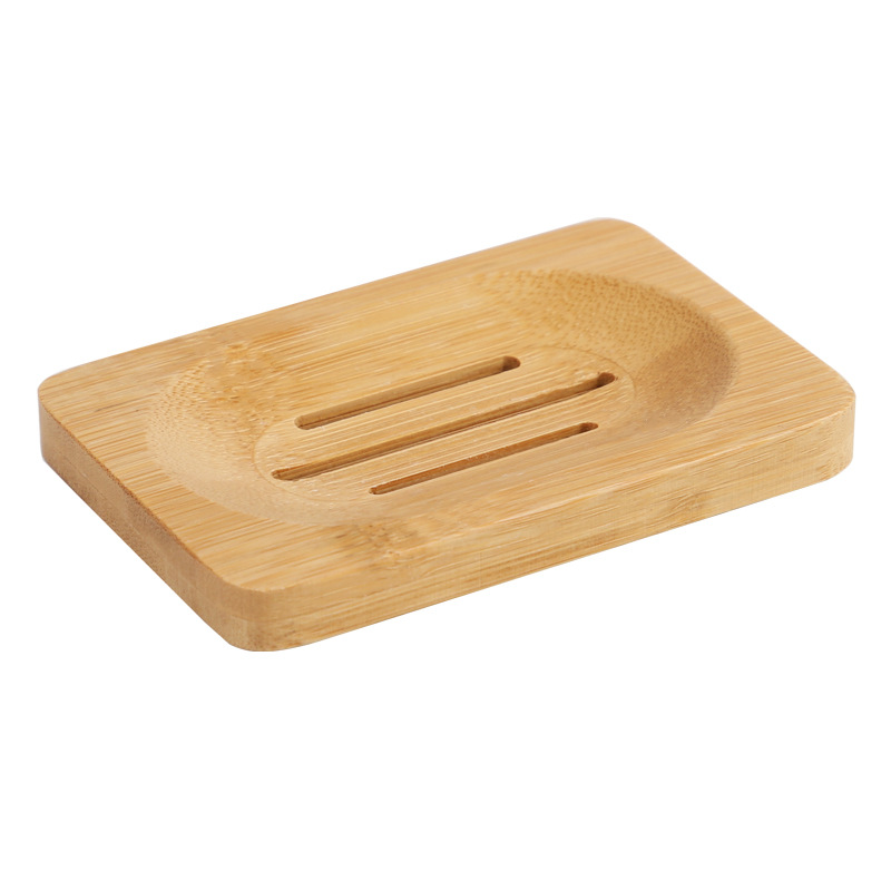 1個の竹製木製石鹸置き、固形石鹸ホルダー、シャワー、バスルー - Bamboo Cutlery のレビューと価格