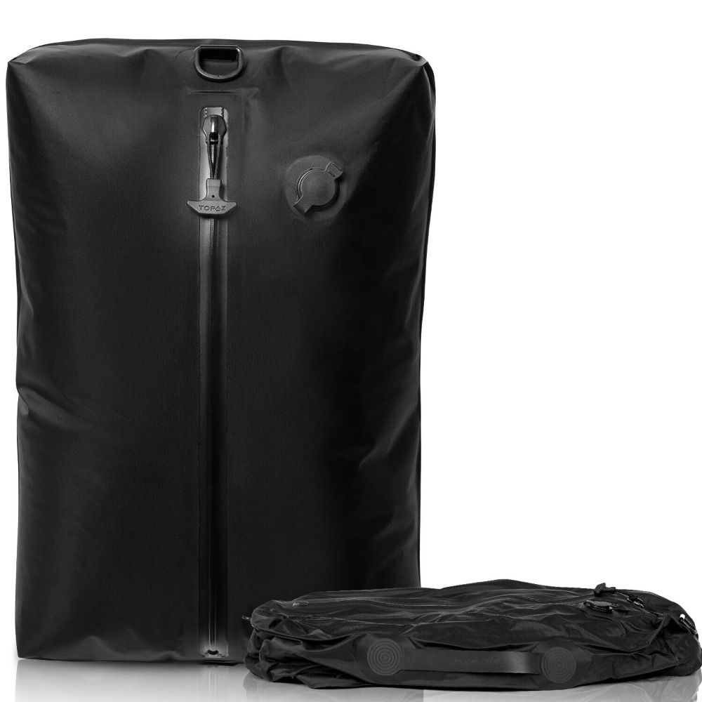 旅行用再利用可能真空バッグ 防水省スペース真空圧縮バッグ 防 - Reusable Bag のレビューと価格