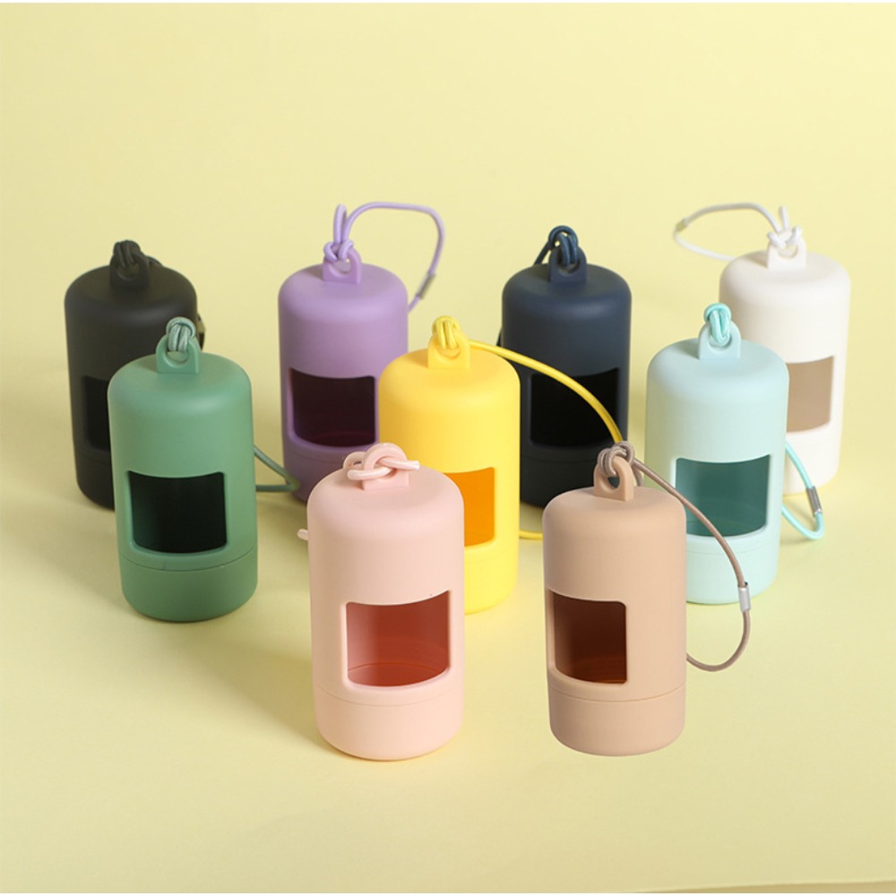 携帯用プラスチック製犬のうんち袋キャリア キャンディーカラー - Reusable Bag のレビューと価格