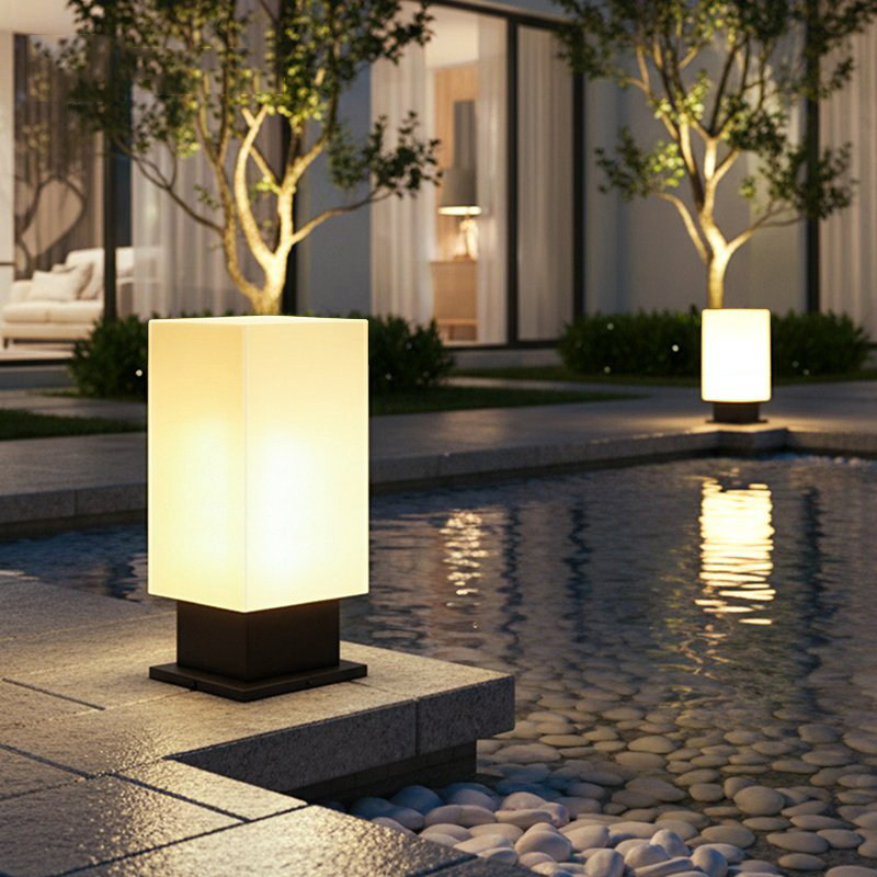 発光フロアランプ中庭ソーラーLED屋外照明非ソーラーランプ屋 - Solar Garden Light のレビューと価格