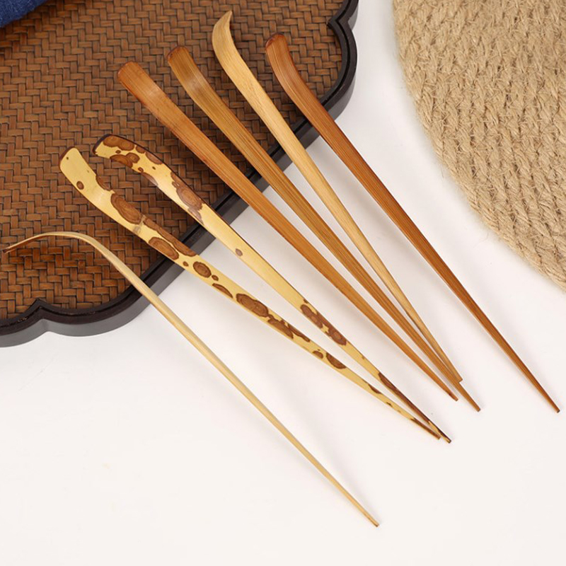 手作りの木製マットレスティーセット,スティックスプーン,竹, - Bamboo Cutlery のレビューと価格