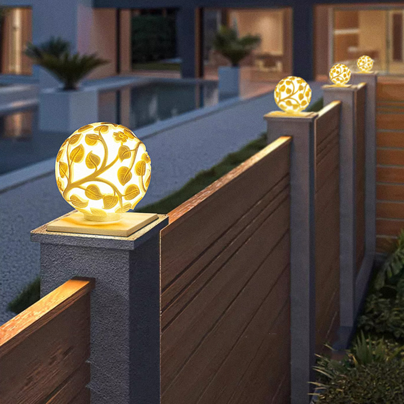 屋外用柱状ライト ソーラーLED柱状ライト 非ソーラーライト - Solar Garden Light のレビューと価格