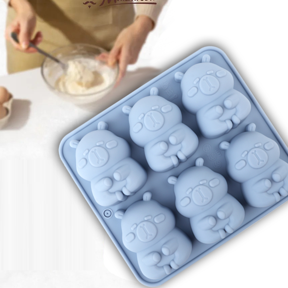 1. 可愛らしいカピバラの形をしたシリコン製ケーキ型。チョコ - Eco Soap のレビューと価格