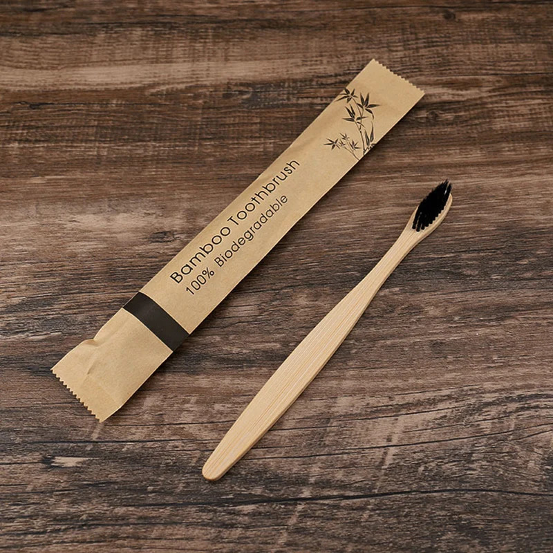 5-30 個竹歯ブラシ柔らかい毛歯ブラシ環境に優しい生分解性 - Bamboo Toothbrush のレビューと価格