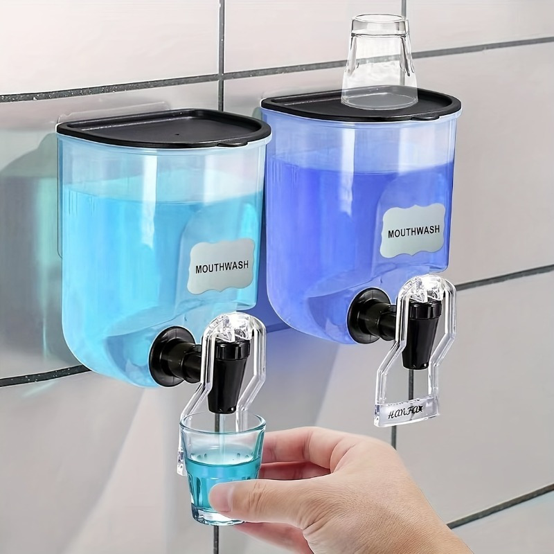 2個入り 600ml マウスウォッシュディスペンサー 浴室用 - Reusable Bottle のレビューと価格