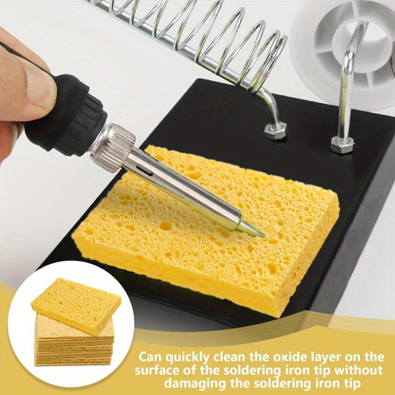 10個入り高品質プロ仕様はんだごて先端クリーニングスポンジ、 - Eco Sponge のレビューと価格