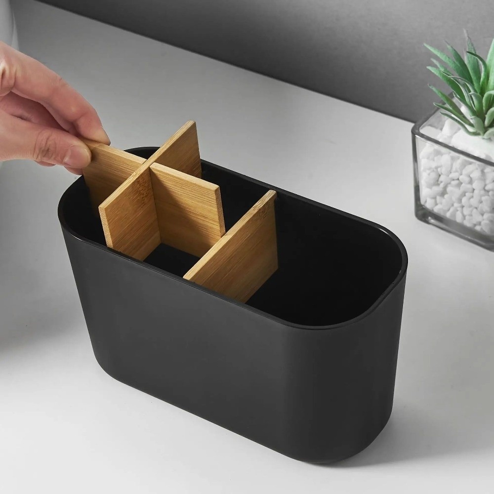 多スロット歯ブラシホルダー プラスチック歯磨き粉収納 竹製歯 - Bamboo Toothbrush のレビューと価格