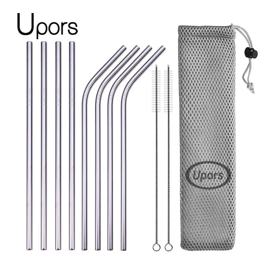 UPORS 再利用可能なストロー 304 ステンレス鋼ストロ - Reusable Straw のレビューと価格