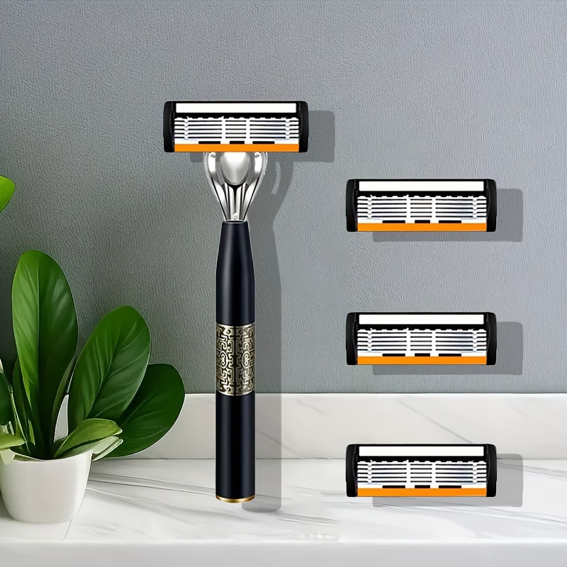 カミソリクラシック 6 層安全カミソリメンズシェービング & - Safety Razor Handle のレビューと価格