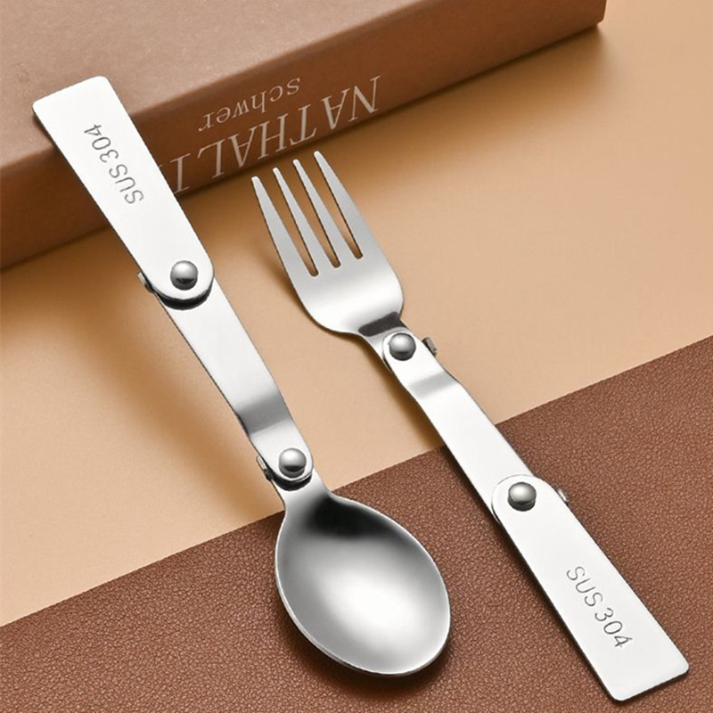 1PC/3PCS ステンレス鋼ポータブルアウトドアカトラリー - Bamboo Cutlery のレビューと価格