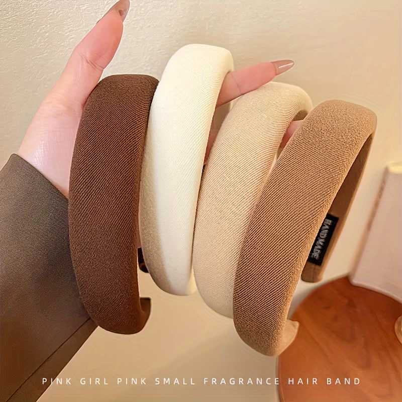 無地のスポンジヘッドバンド 女性用 ファッション ガールズ  - Eco Sponge のレビューと価格