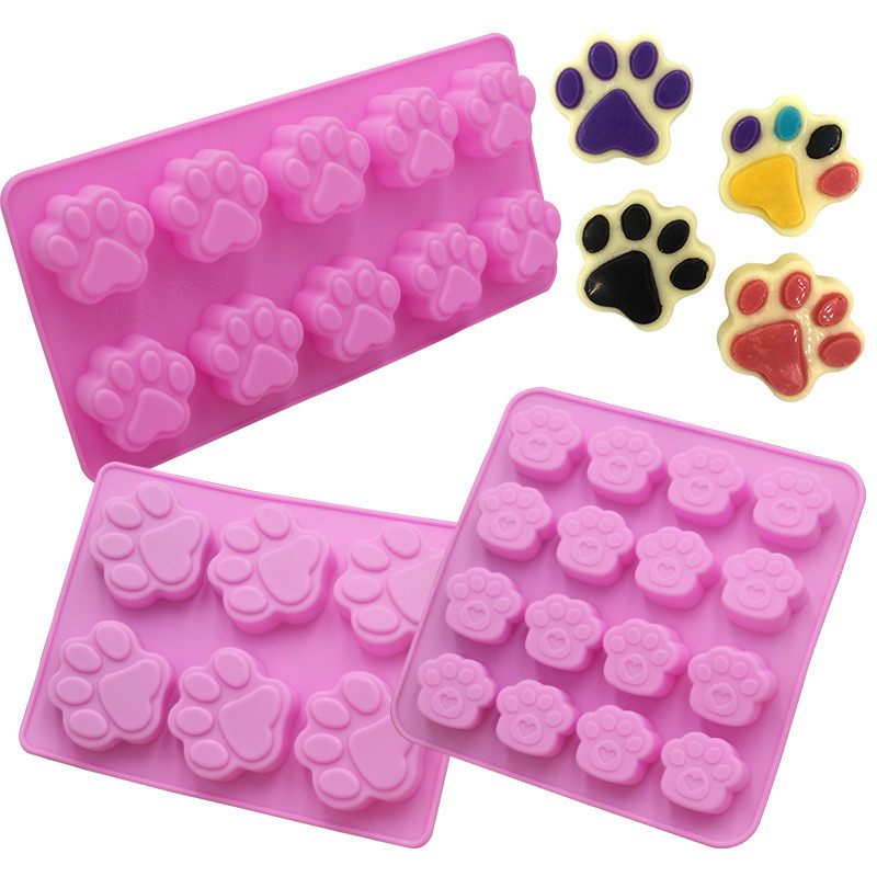 猫の爪の形のチョコレートシリコーン型 DIY ベーキングケー - Eco Soap のレビューと価格