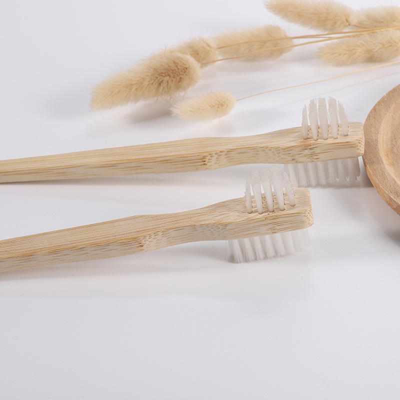 30本セット 竹製ハンドル付き 歯科用ブラシ 両面タイプ 環 - Bamboo Toothbrush のレビューと価格